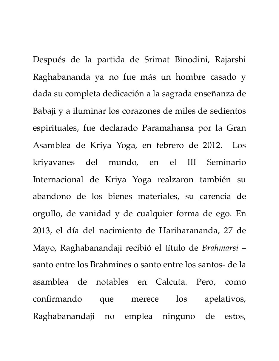 Biografía de Brahmarshi Raghabananda, página 25 de 28