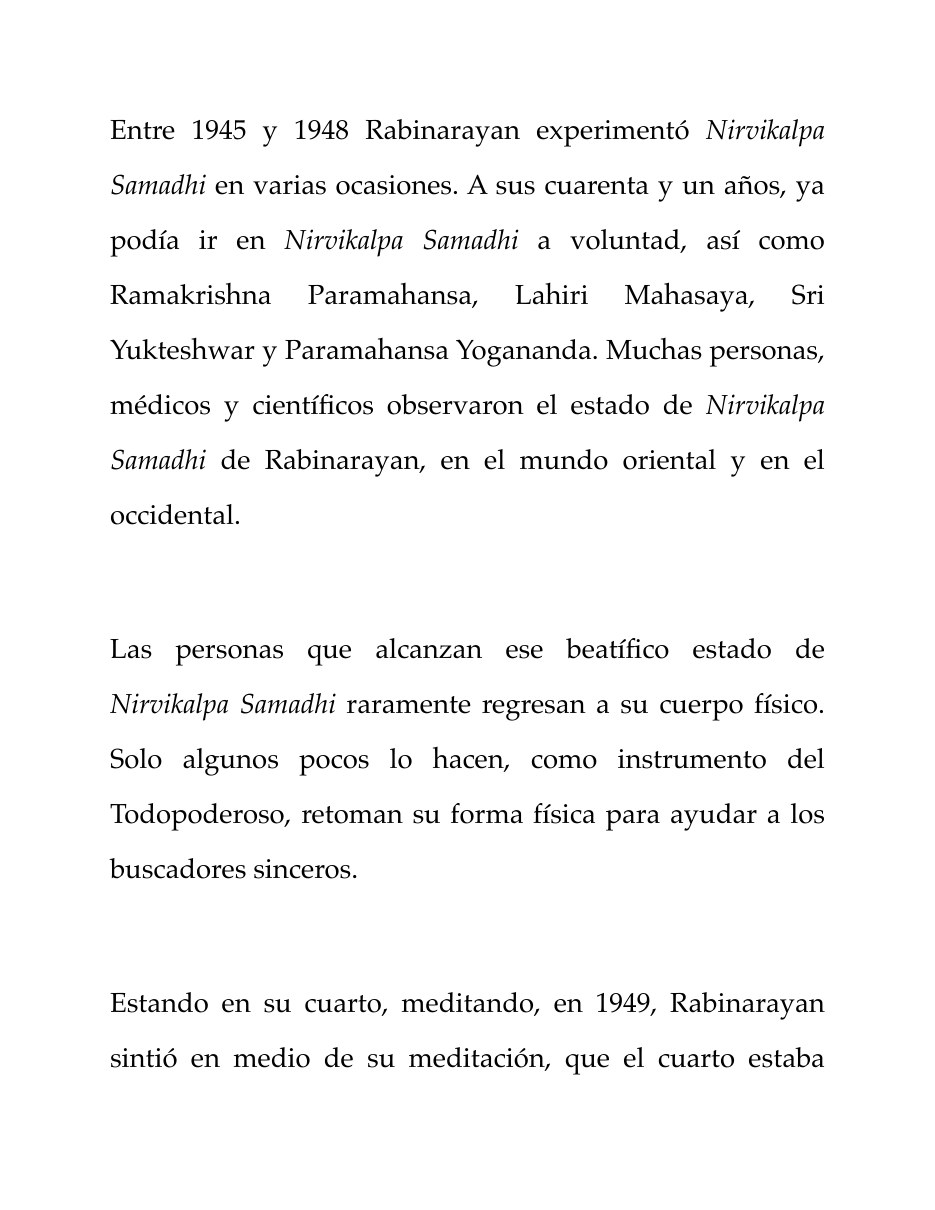 Biografía de Paramahamsa Hariharananda, página 8 de 13