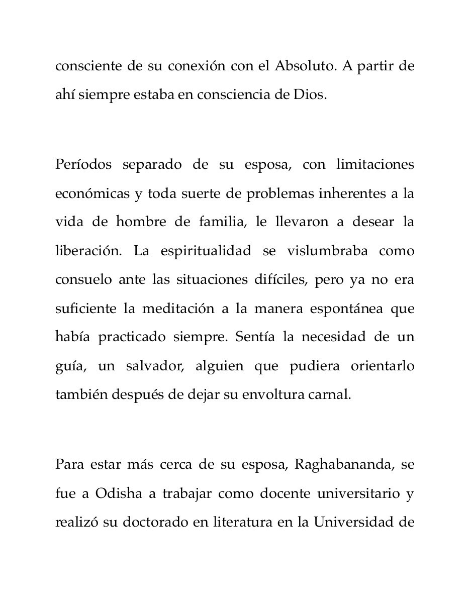 Biografía de Brahmarshi Raghabananda, página 10 de 28