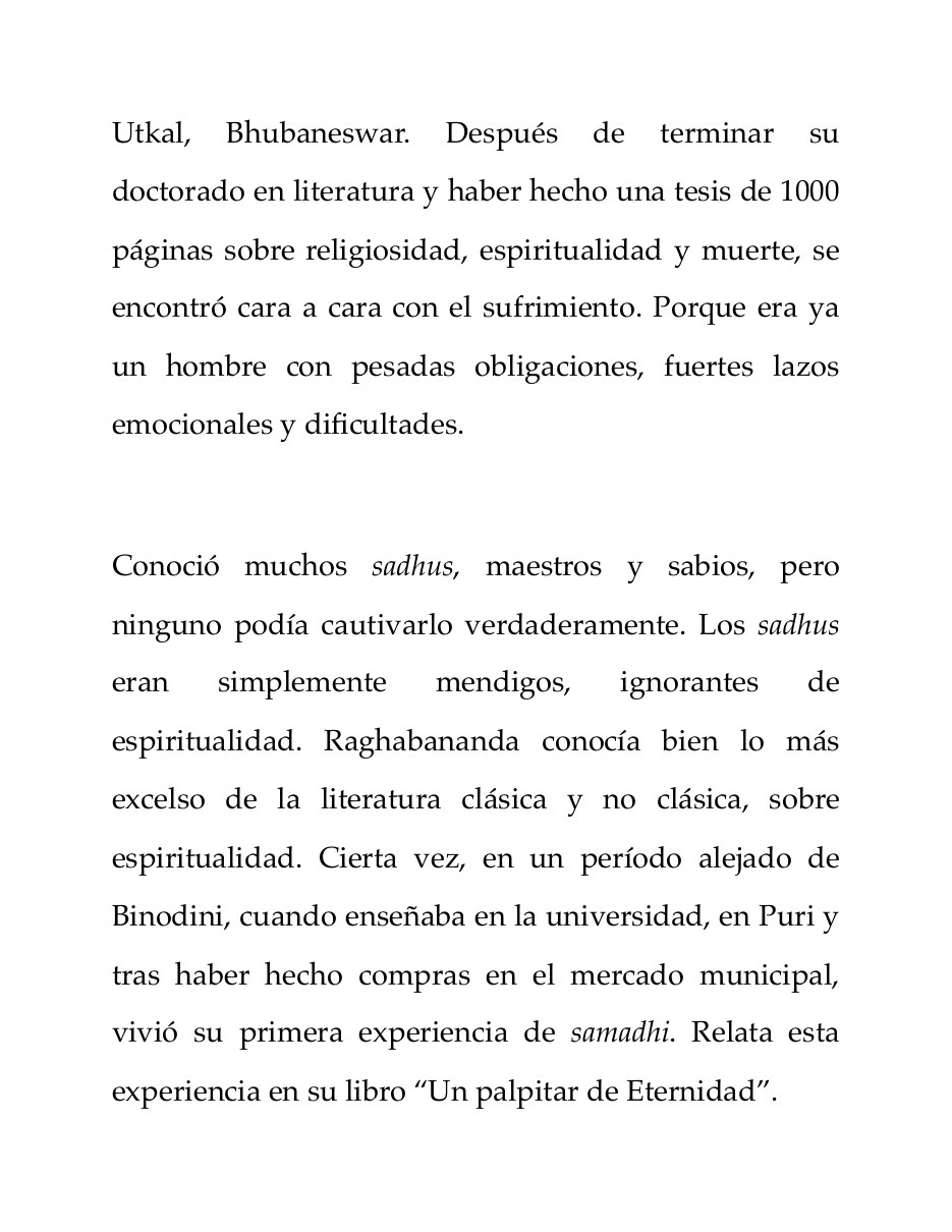 Biografía de Brahmarshi Raghabananda, página 11 de 28