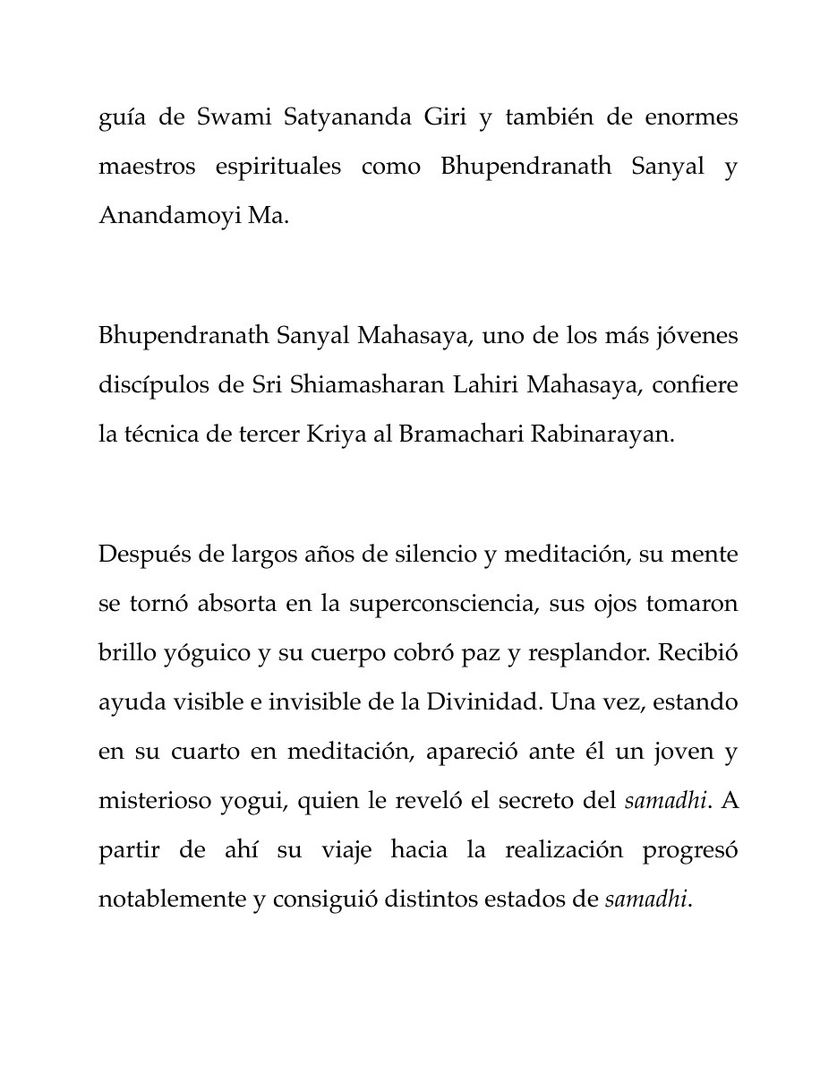 Biografía de Paramahamsa Hariharananda, página 7 de 13