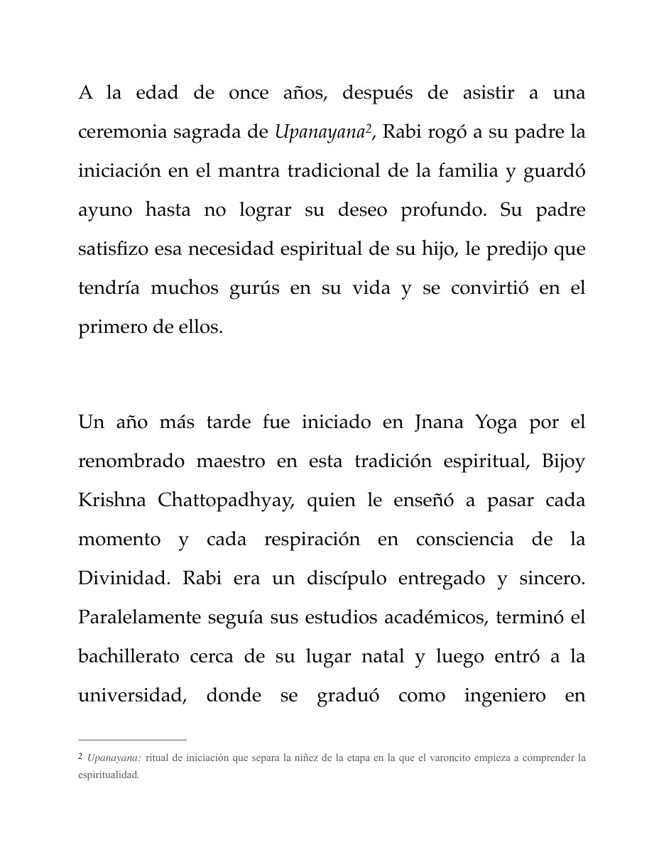 Biografía de Paramahamsa Hariharananda, página 3 de 13